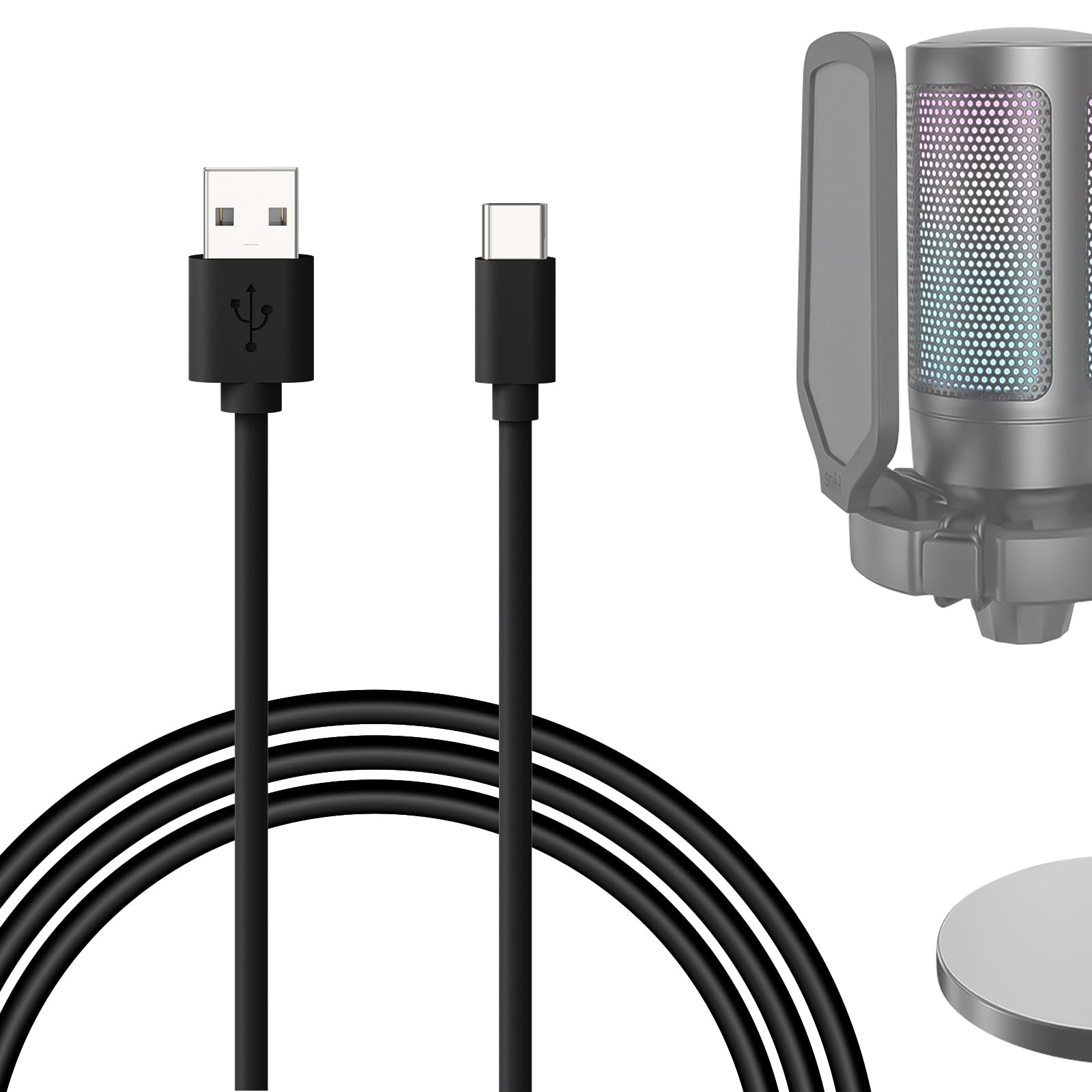 Amazon.com: GEEKRIA for Creators Type C to USB A Microphone Cable